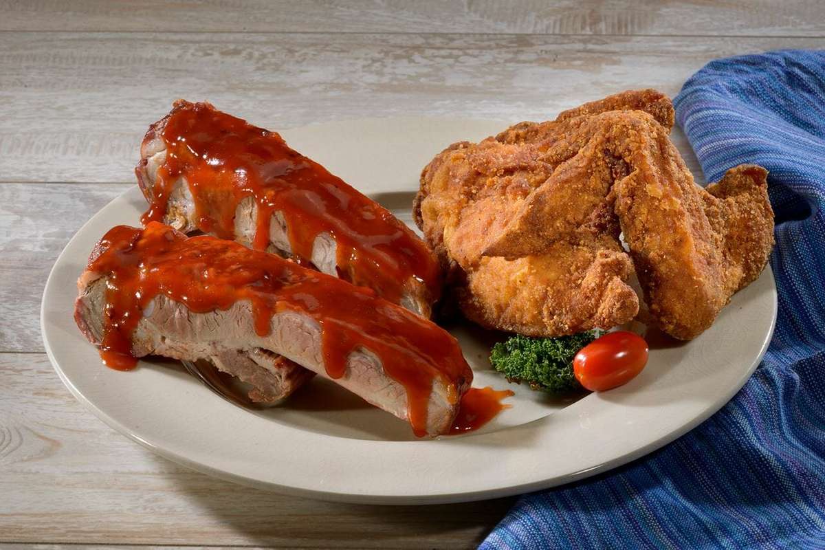 Skinless Southern Fried Chicken & Rib