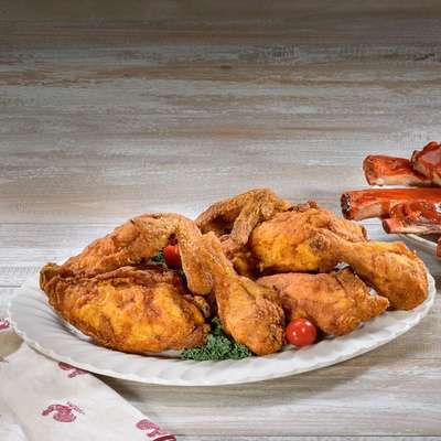 Mini Chicken & Rib Combo – Skinless Southern Fried