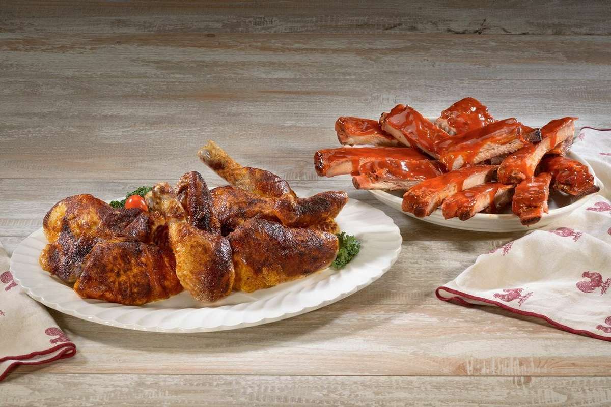 Mini Chicken & Rib Combo – Rotisserie