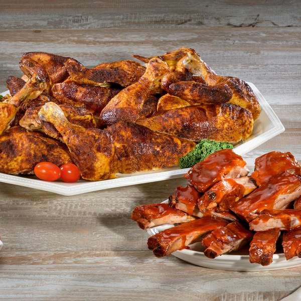 Chicken & Rib Combo