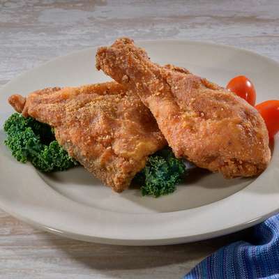 1/4 Dark Meat Skinless Southern Fried Chicken