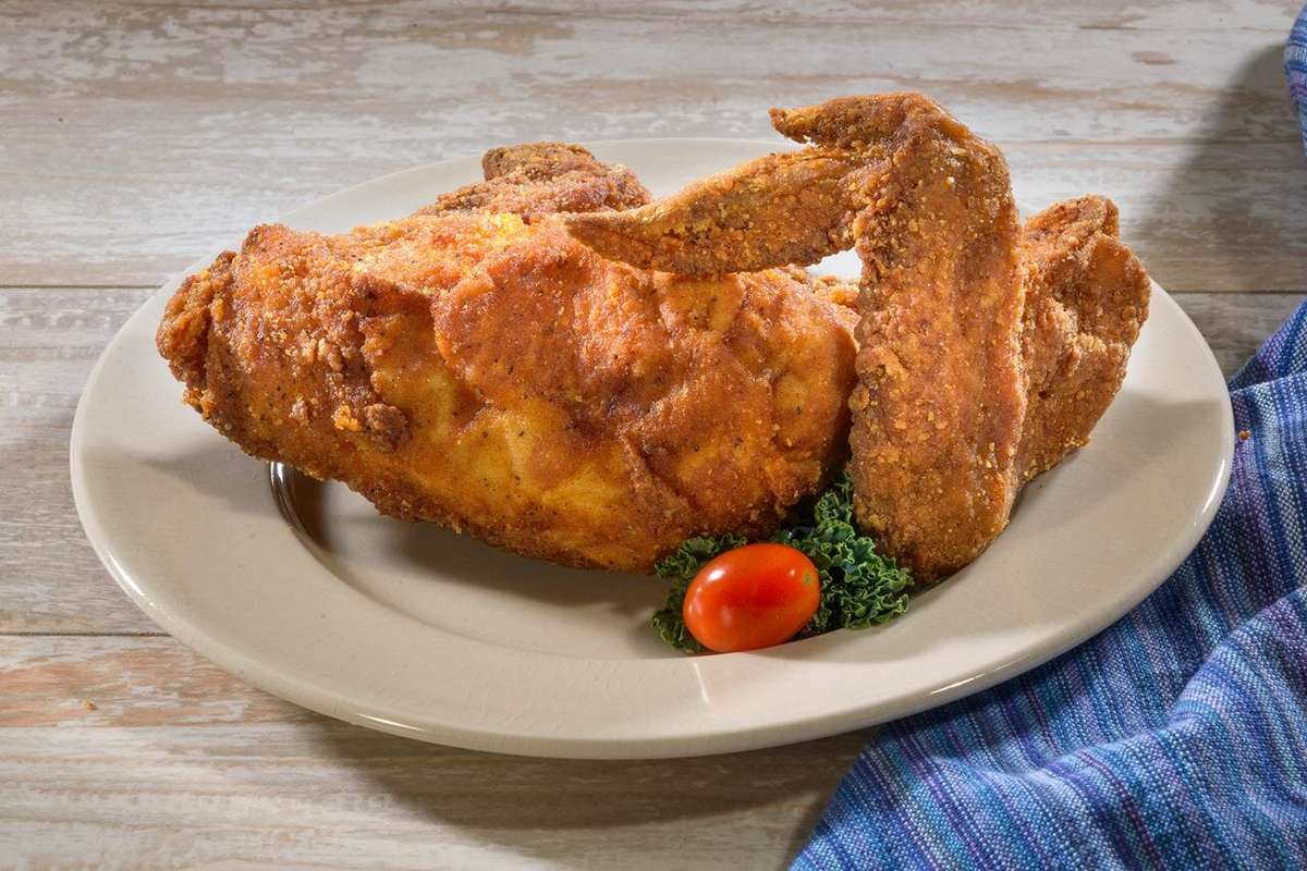1/4 White Meat Skinless Southern Fried Chicken