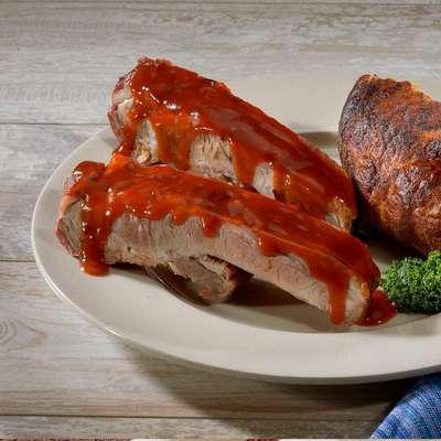 Rotisserie Chicken & Rib