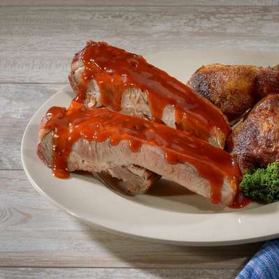 Rotisserie Chicken & Rib