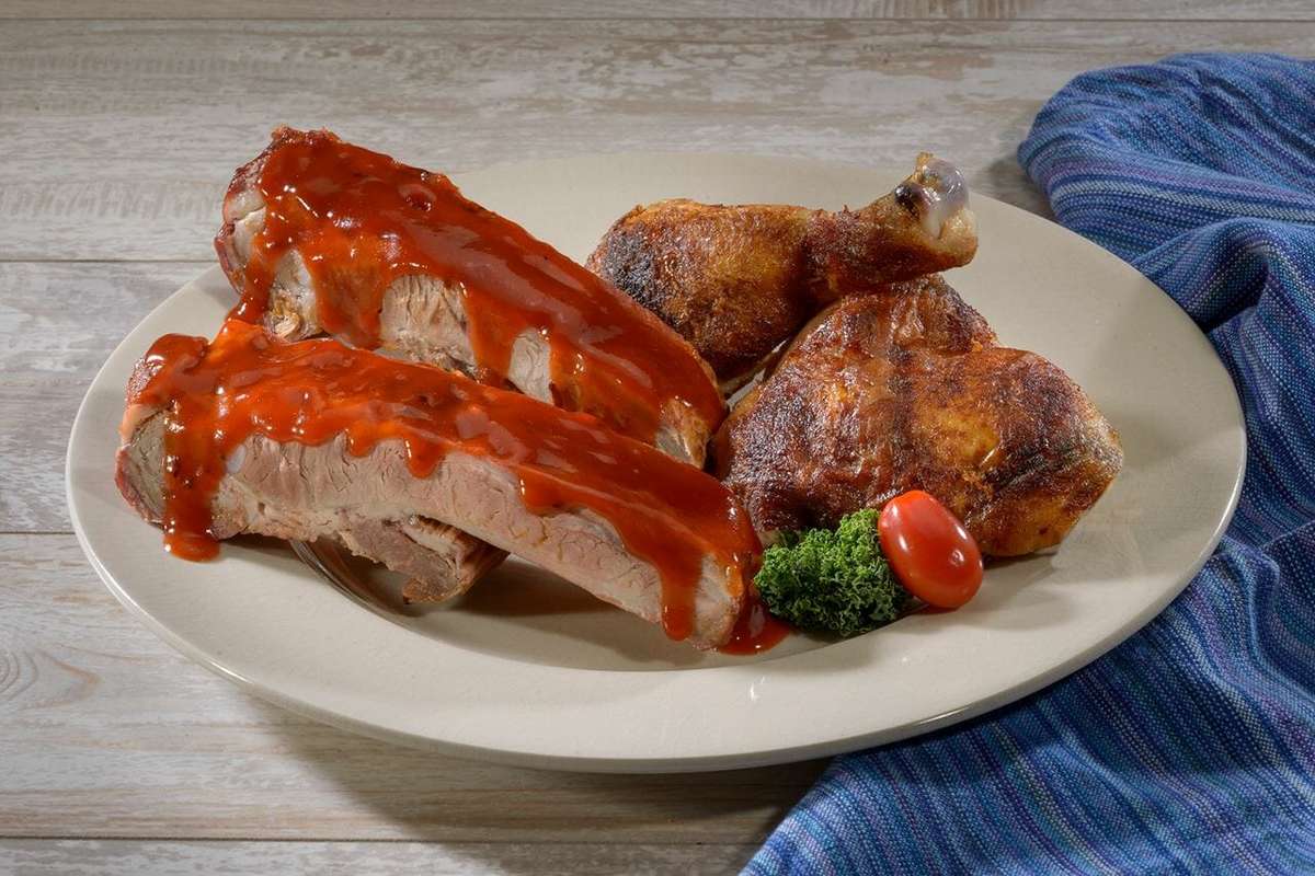 Rotisserie Chicken & Rib