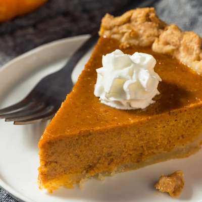 Pumpkin Pie Slice