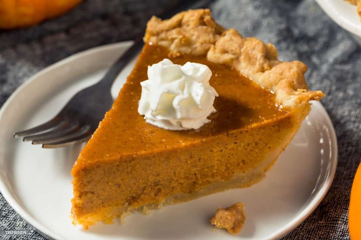 Pumpkin Pie Slice