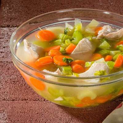 Chicken Noodleless Soup